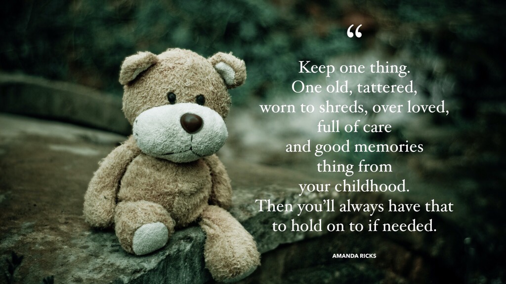 Keep that one&nbsp;thing