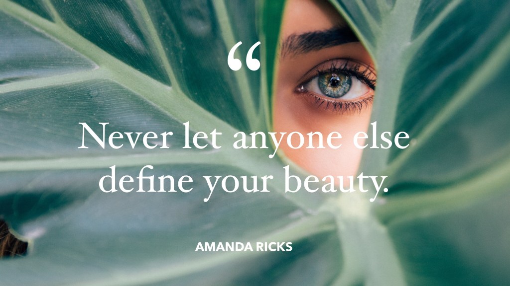 Beauty defined