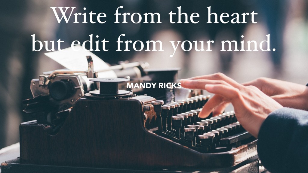 Write from your&nbsp;heart
